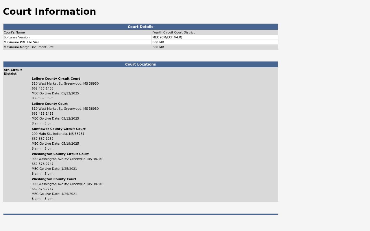 Leflore County court dates source image of Fourth Circuit MEC CourtInfo
